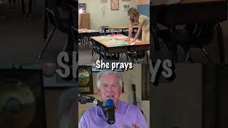 She Prays Over Every Desk—A Teacher Unashamed of Jesus #jesuschrist #miracle #jesussaves #god