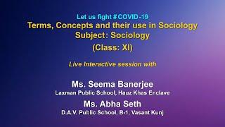 Live Interaction : Terms, Concepts and their use in Sociology