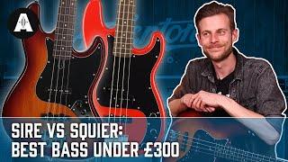 Squier vs Sire - Which is the Best Bass Under £300?