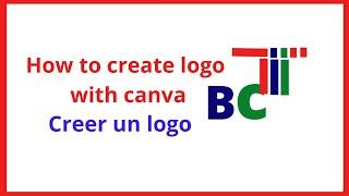 (Tuto Design ) Creer un logo avec canva Babo cell technology | How to create logo with canva