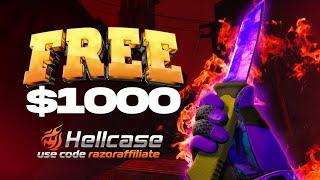 HELLCASE Promo Code 2023 free $300 on Balance - Free CSGO Skins Withdraw skin instantly!