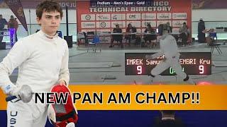 This Is The Youngest Pan Am Finals Ever...And One Of Them Is A Foilist!