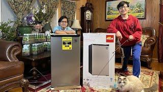 My Brother Hizami Is Going Back To Staying At MIT Dorm | My Parents Bought Him This RCA Mini Fridge