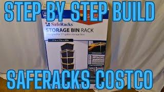 NEW! Detailed Step by Step build of the SafeRacks Storage Bin Rack from Costco