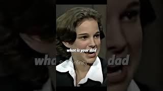 Natalie Portman:  About Her Dad's Work ‍"#funny #actor #shorts #funnyvideo #natalieportman