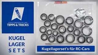 Kugellager-Sets für RC-Cars wie Vaterra Ascender oder Axial SCX10