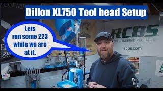 Dillon Precision XL750 - Toolhead Setup - Reloading Rifle