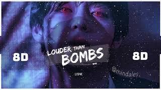 ️ [8D] BTS - LOUDER THAN BOMBS | BASS BOOSTED STADIUM EFFECT | [USE HEADPHONES ONLY ] 방탄소년단 MOTS 7