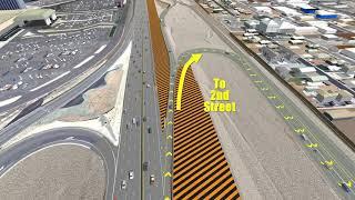 New Southbound I-580 Second/Mill Street Ramps Launch Aug 2021 in Reno