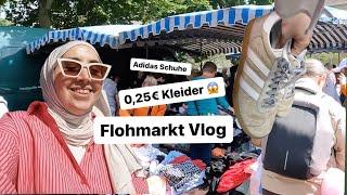 Flohmarkt Vlog | 0,25€ für Fashion  ??? | Adidas Schuhe  | Hijabflowers