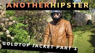 Best Retro Leather Jacket? Goldtop Brown Bobber