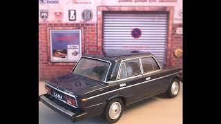 Lada 2106 Canada Export Version Diorama Footage in 1/43 Scale