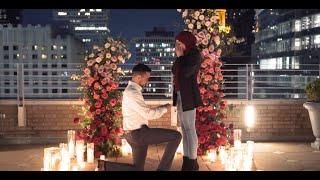 Beautiful Rooftop Proposal