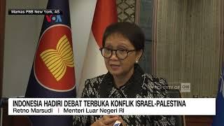 Indonesia Hadiri Debat Terbuka Konflik Israel-Palestina