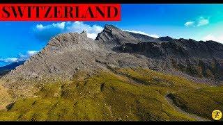 Mix Winter Wonderland & Summer / DJI Drone Landscape Footage 4K / Switzerland / Samnaun
