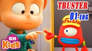 Robot Tbuster Ep 01 - Funny Cartoons for Children - Học Tiếng Anh Qua Phim Hoạt Hình