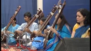 Laga chunari mein Daag along with a composition in raag Bhairavi on Sitar.