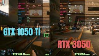 GTX 1050 ti vs rtx 3050