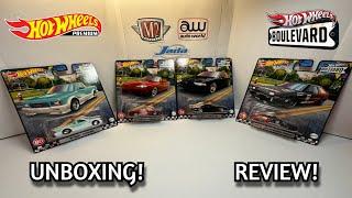 Hot Wheels Boulevard Premium Awesome Set Unboxing And Review! #hotwheels #review #diecast #unboxing