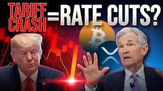 Tariff Crash = Rate Cuts Coming?Crypto Market Update