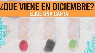 ¿Qué viene en diciembre 2024? || Tarot interactivo 