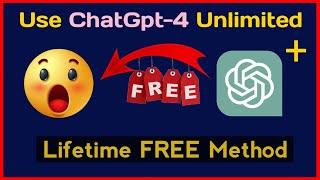 How To Use ChatGpt-4 For Free | Unlimited ChatGpt-4 (Step-By-Step Tutorial)