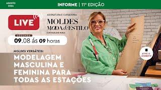  AULA SOBRE MODELAGENS FEMININAS E MASCULINAS - CURADORIA MOLDES, MODA E ESTILO COM MARLENE MUKAI