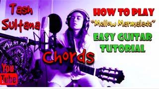 Mellow Marmalade Tash Sultana Easy Guitar Tutorial Chords and Rhythm Full Song!