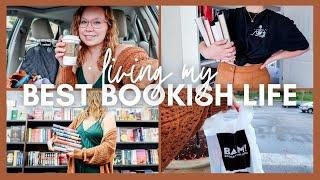 becoming THAT girl: bookish edition [living my best bookish life] *cozy fall aesthetic reading vlog*