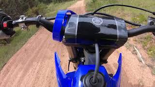 2021 yz250x my first time riding one .