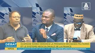 OUSMANE SONKO DENONCE LA PRESENCE DES BASES MILITAIRES ET LE SYSTEME NEOCOLONIAL DE LA FRANCE