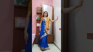 Waterfall Saree Look | Kaveri Kotadia #waterfallsaree #festivesaree #sareedrape #shortsfeed #viral