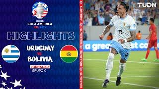 HIGHLIGHTS | Uruguay vs Bolivia | Copa América 2024 - J2 | TUDN