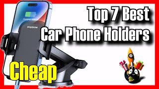  TOP 7 BEST Budget Car Phone Holders on Amazon [2024][Cheap] Magnetic Holder Charger / Air Vent