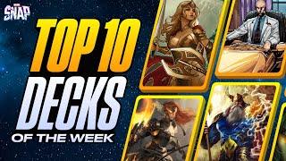 TOP 10 BEST DECKS IN MARVEL SNAP | Weekly Marvel Snap Meta Report #83