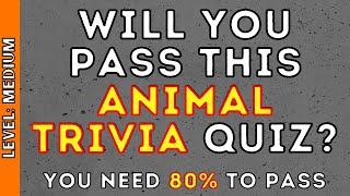 Animal Trivia Quiz (General Knowledge About Animals)