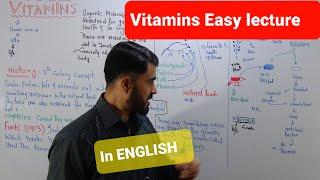 Vitamins easy concept with introduction and History  in English by Dr Hadi