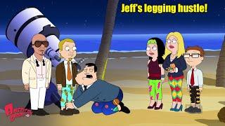 American Dad Full Episodes Season 20 Ep.5 NO CUTS - Jeff became a billionaire by selling leggings!