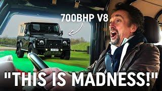 Richard Hammond Thrashes a 700bhp Supercharged Defender!