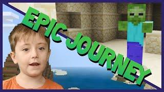 My Epic Minecraft Journey!! Kai Plays Minecraft Survival mode