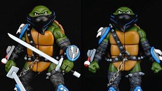 New NECA Teenage Mutant Ninja Turtles IDW Publishing Dark Leonardo Figure revealed