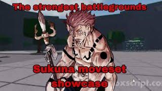 Sukuna moveset showcase (TSB skill builder)
