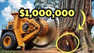 Most Expensive Chainsaw Cutting Tree Machines  in the World