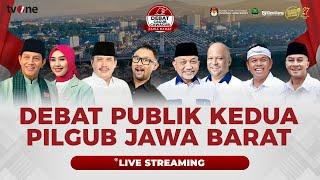 [LIVE] Debat Kedua Calon Gubernur dan Wakil Gubernur Jawa Barat | tvOne