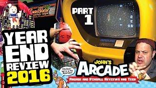 ALL ACCESS YEAR END JOHN'S ARCADE REVIEW AND TOUR 2016! - PART 1