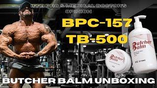 Unboxing IFBB Pro Brett Wilkin's Butcher Balm | Topical BPC-157 & TB-500