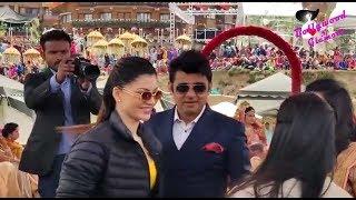 Urvashi Rautela Attends High Profile Marriage At Auli