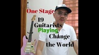 19 Guitarists 1 stage headed by Ric Mercado