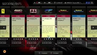 Gran Turismo 5 - Seasonal Events Gold - List of the completed courses so far...