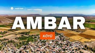 Drone ile Karaman Ayrancı Ambar Köyü'nün Muhteşem Görüntüleri